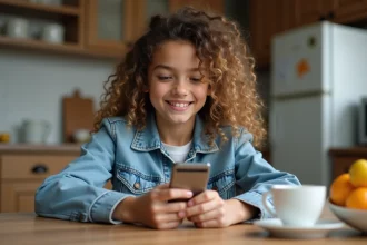 Carte bancaire pour adolescent avec des informations sur son utilisation